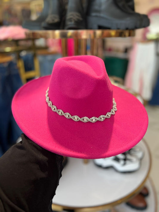 SOMBRERO ROSADO FUCSIA